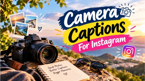 Camera Captions For Instagram