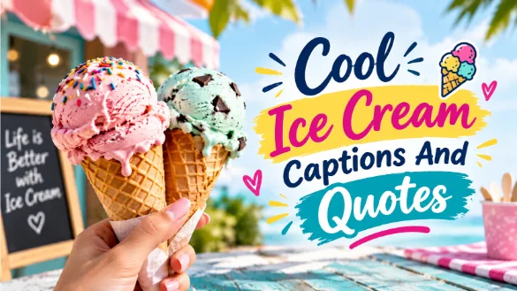 Cool Ice Cream Captions Quotes
