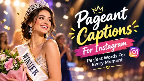 Pageant Captions Shine Like Queeen