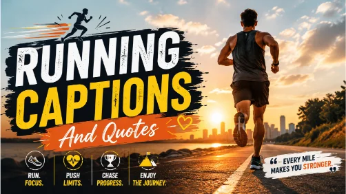 Running Captions Quotes Fuel Next