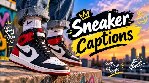 Sneaker Captions For Instagram