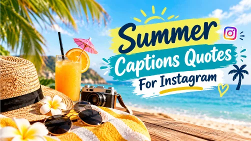 Vibrant Summer Captions For Instagram